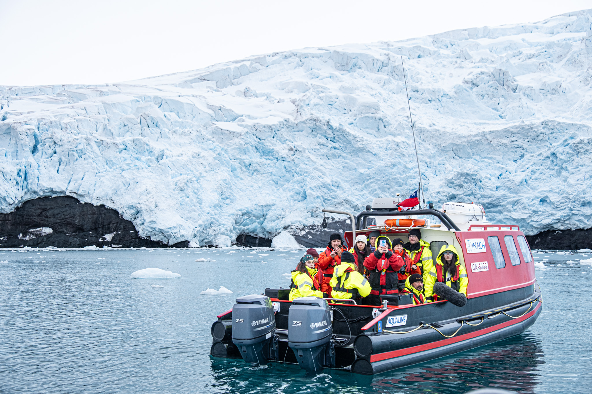 Equipos ganadores de la Feria Antártica Escolar 2023 Con éxito